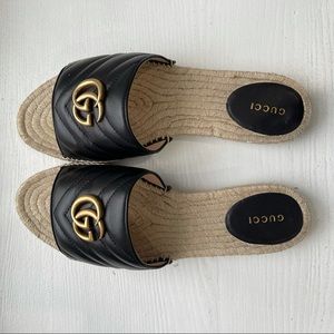 Authentic Gucci Marmont Espadrilles